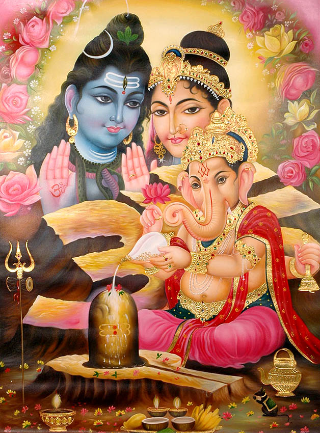 http://www.siamganesh.com/shiva_parvati_bless_ganesha.jpg